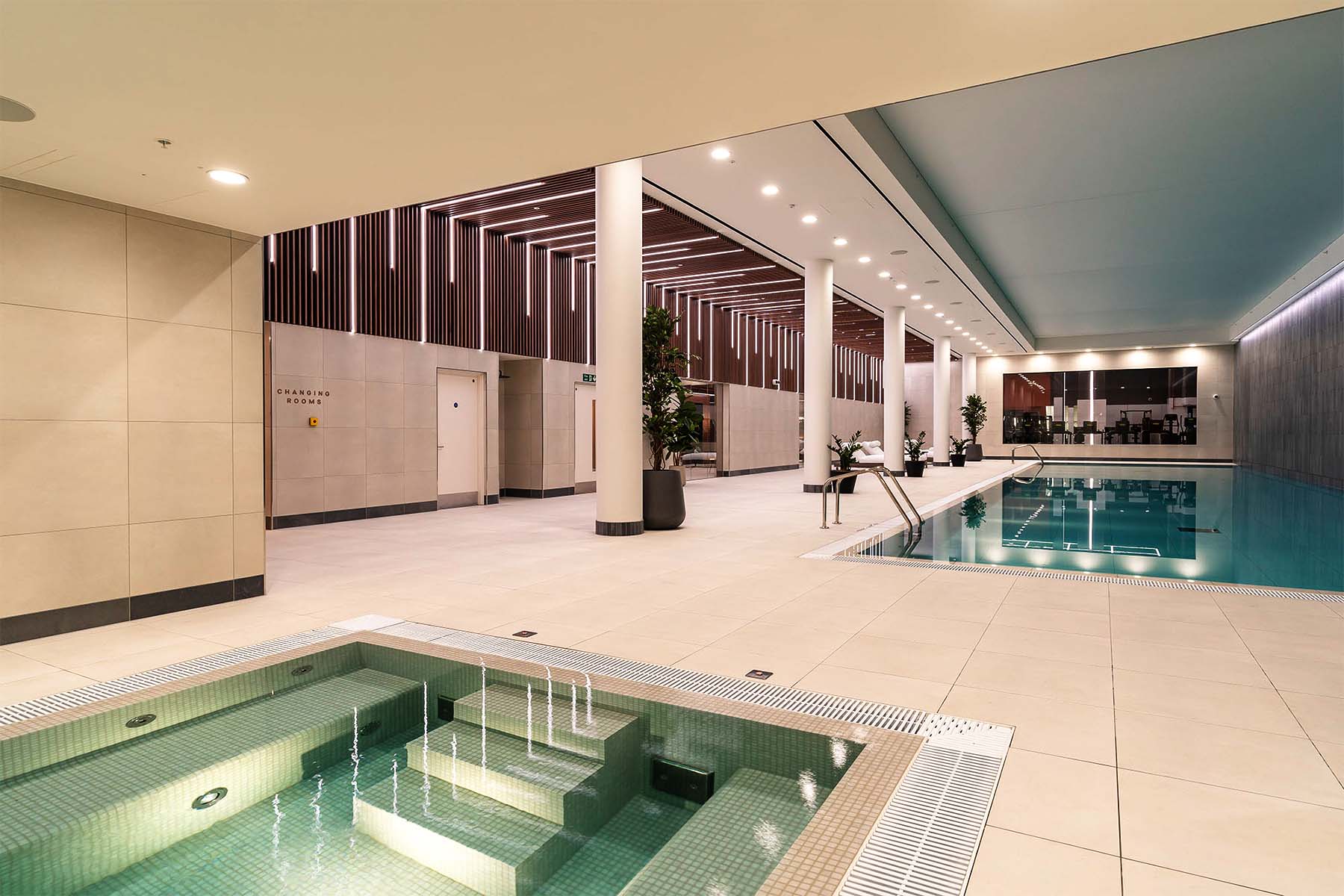 Coppermaker Square Pool & Spa | Aqua Platinum Projects