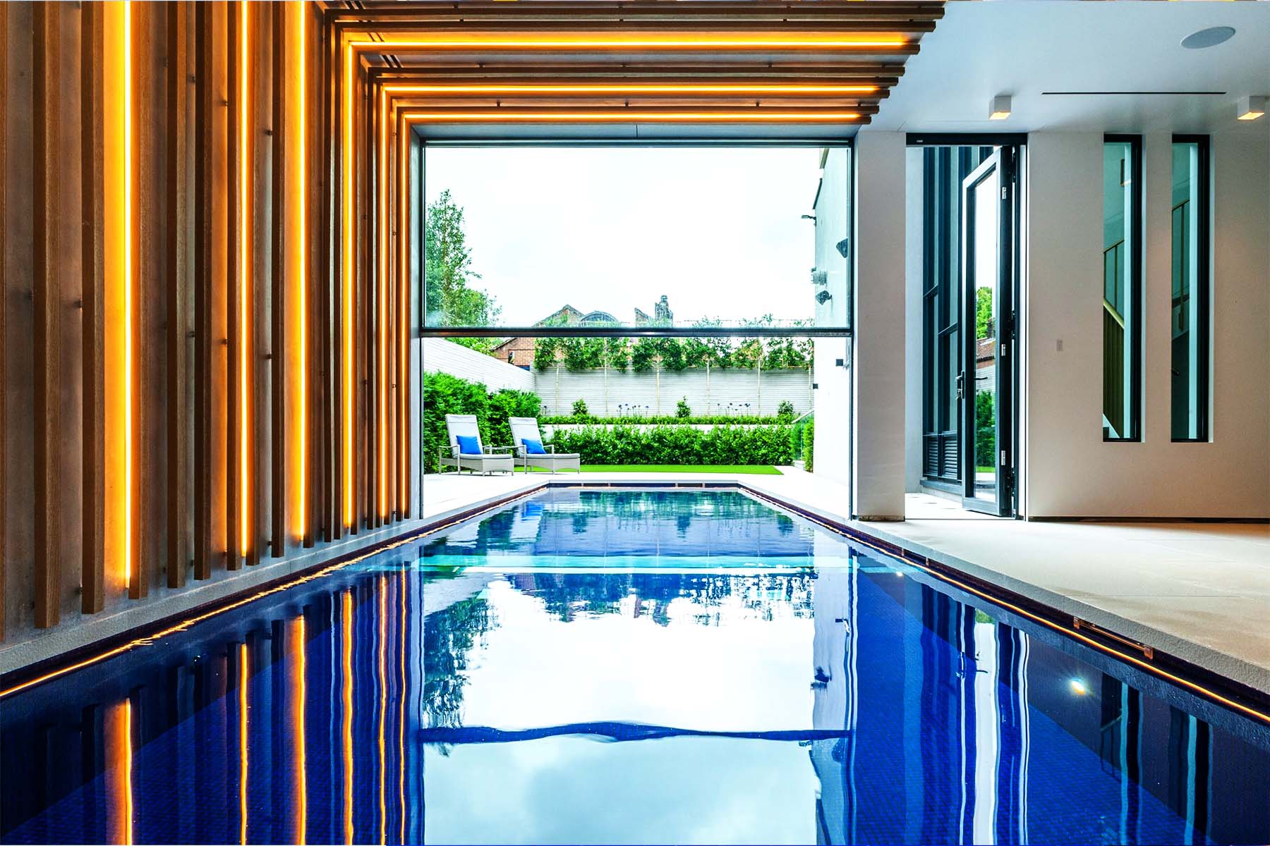 Hampstead House - Indoor Outdoor Pool | Aqua Platinum Projects