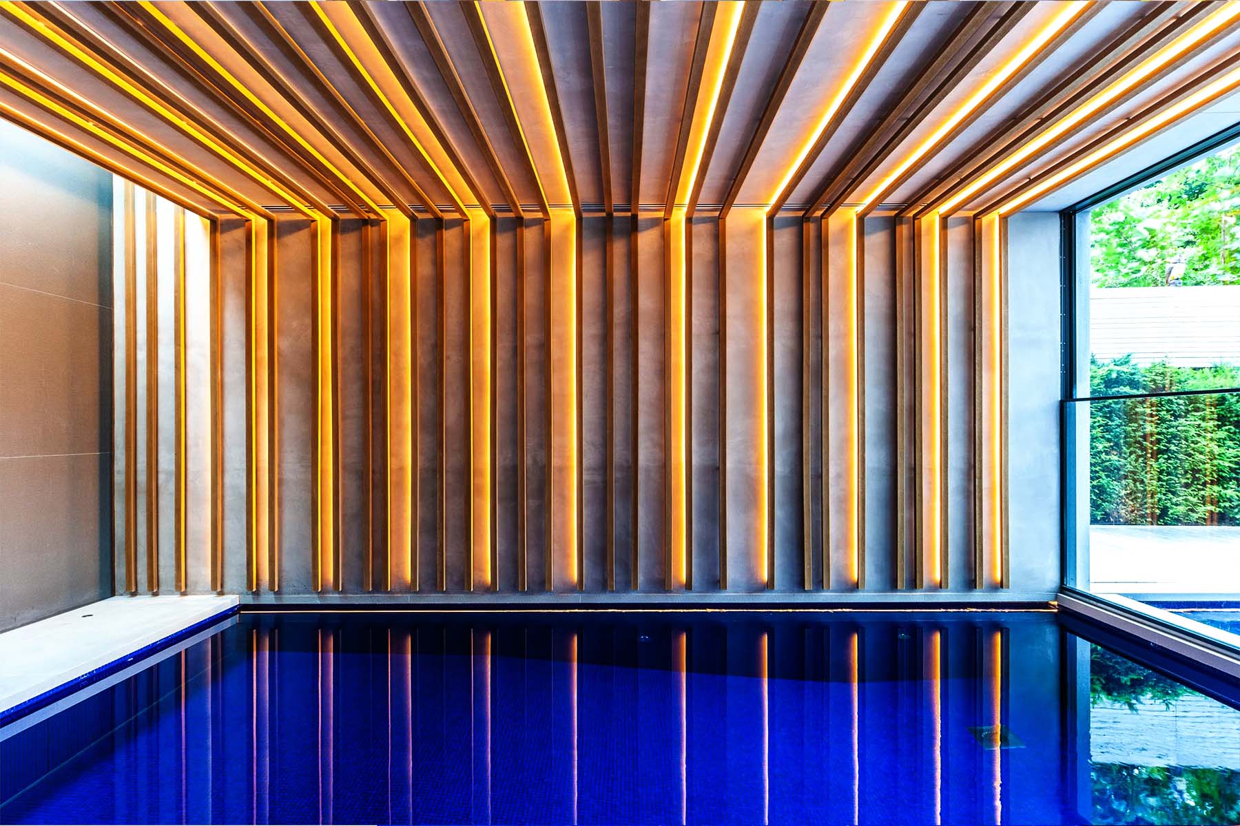 Hampstead House - Indoor Outdoor Pool | Aqua Platinum Projects