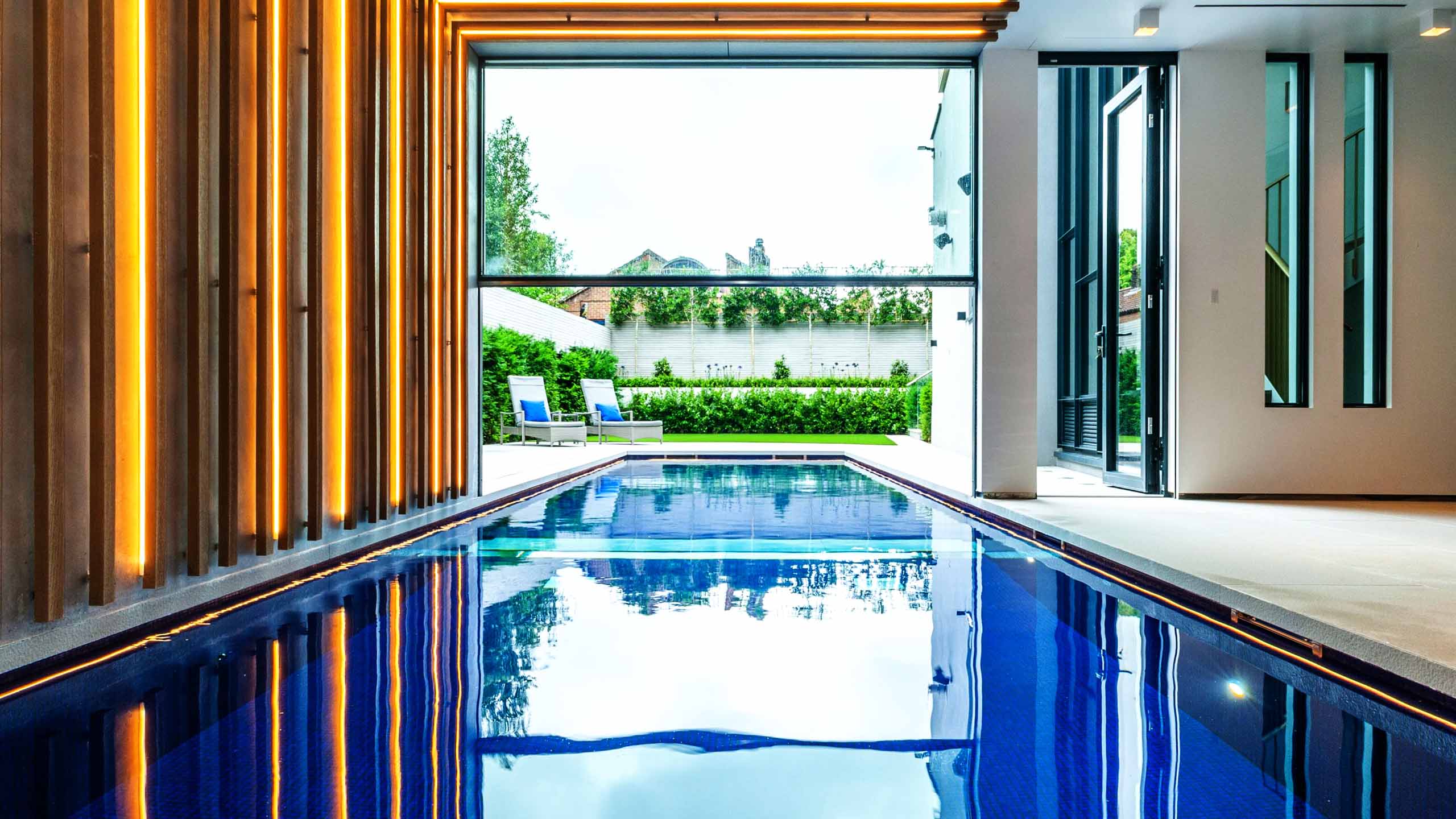 Hampstead House - Indoor Outdoor Pool | Aqua Platinum Projects