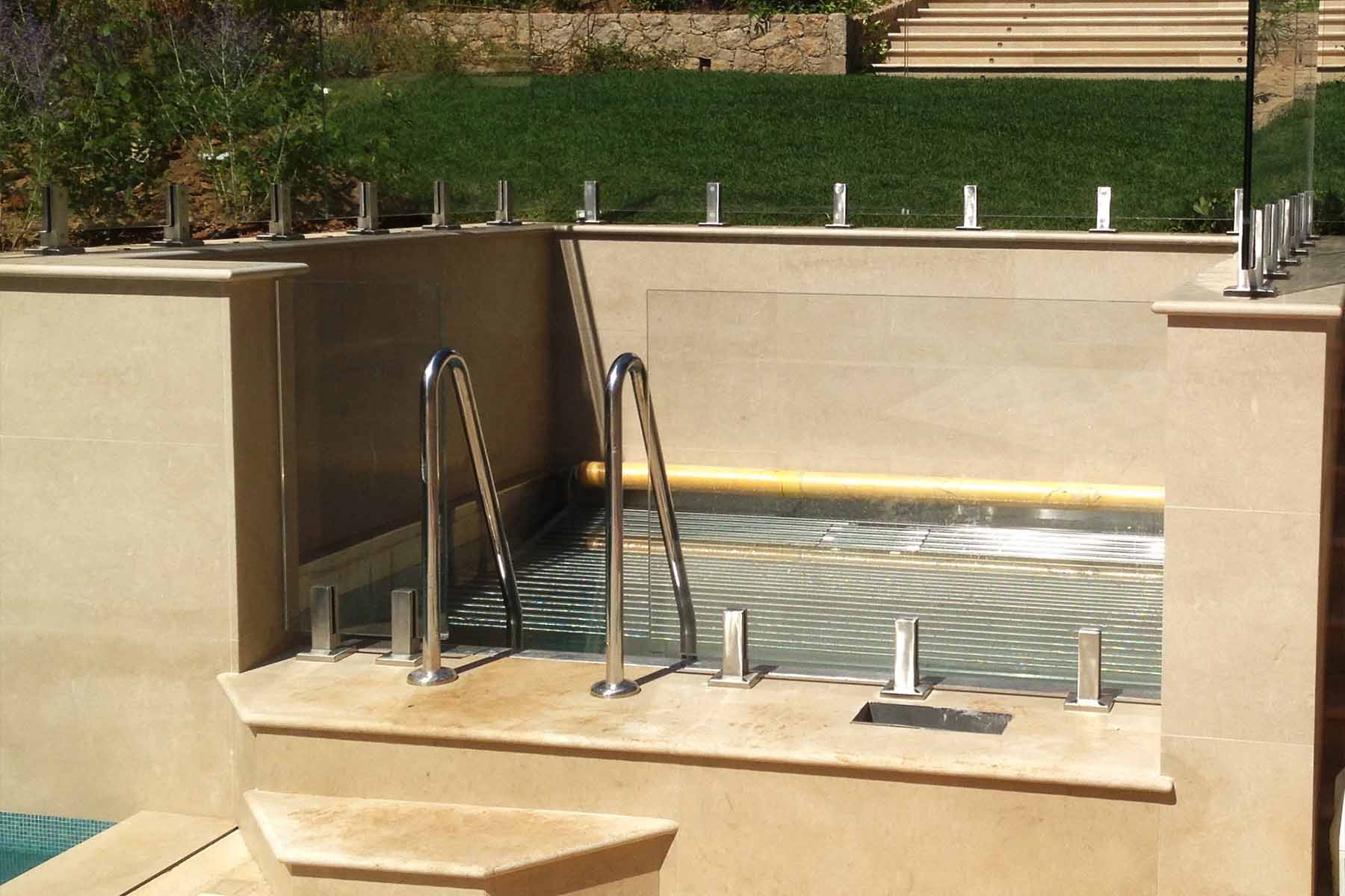 Cap Ferrat - Outdoor Stainless Spa | Aqua Platinum Projects