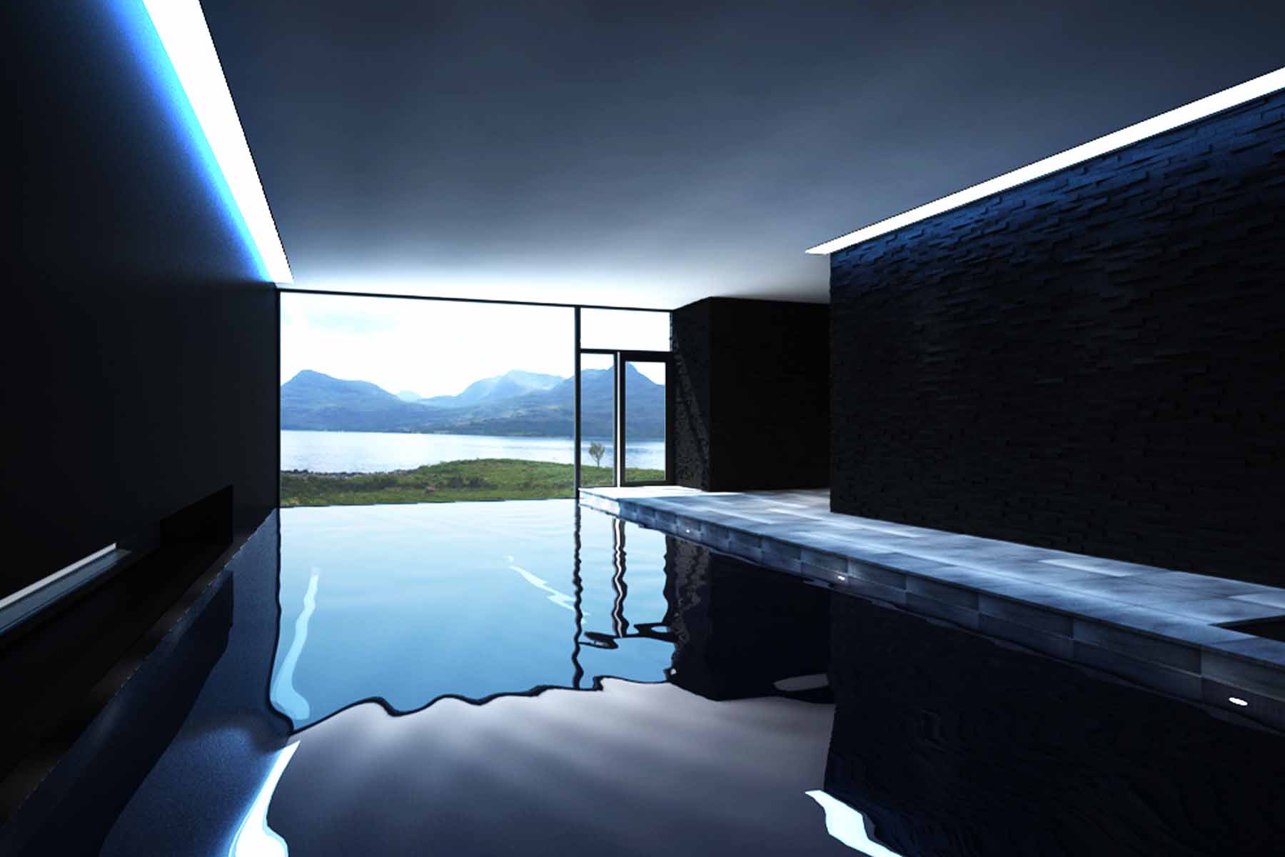 Corrie Church - Indoor Residential Infinity Pool | Aqua Platinum Projects