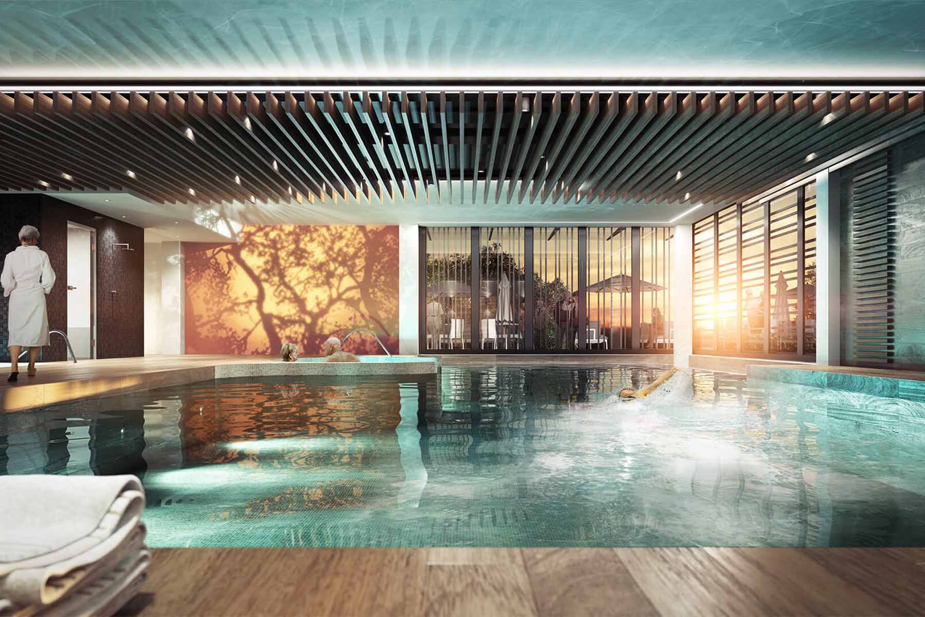 Royal Arthur Park - Indoor Pool & Spa Complex | Aqua Platinum Projects